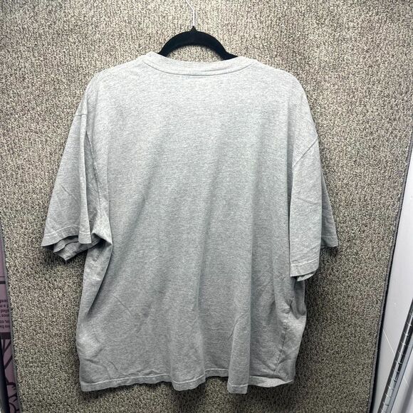 Carhartt Henley T-Shirt Men XL Gray Original Fit Heavyweight Pocket Short Sleeve - Picture 9 of 11